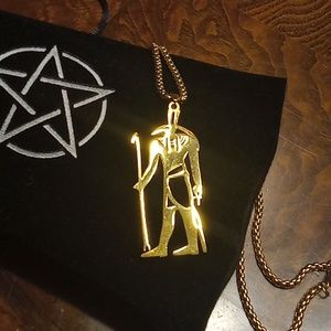 SET necklace egyptian god of plague and disease